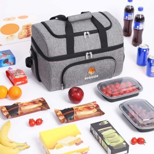 Foldable Waterproof Thickened Storage Thermal Cooler Bag for Outdoor