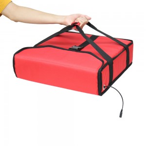 Hot Sale for China Commercial Insulated Pizza & Food Delivery Bag, Large Capacity Pizza Bag with Heat Pad
