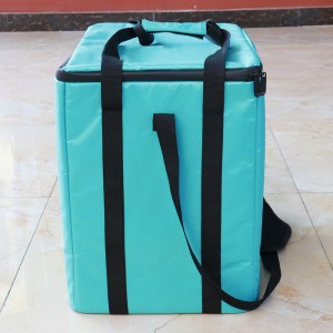 Customized Shoulder Hand Take PEVA Nylon Food Thermo Bag With Honeycomb Board Inside ACD-H-004