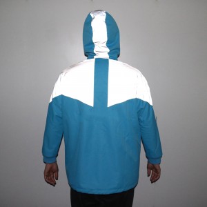 Customized Waterproof and Breathable Jacket for Food Delivery Couier with Relecting ACD-CLOTH-007