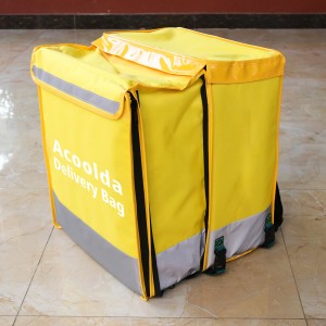 RPET Reusable material Thermal Bag Outdoor Wholesale Food Delivery Bag Cooler Bag ACD-B-025