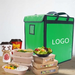 Extra Large Delivery Bag for Grocery Motorbike Delivery Bags With Stable Metal Shelf Three Layer ACD-M-023