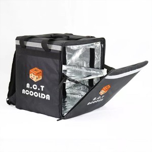 Factory Selling China Food Delivery Pizza Aluminum Foil Packaging Bag Thermal Lunch Bag Disposable Insulated Cooler Bags
