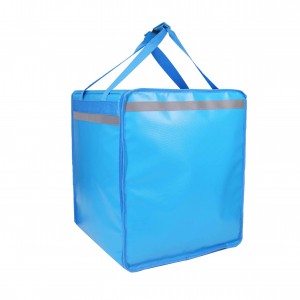 Customized Pizza Delivery Cooler Bags With Metal Shelf Inside 14inch Pizza *8 ACD-B-149