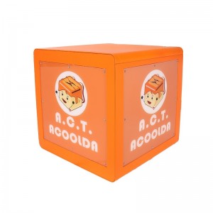 Customizable LED Foam Lightweight Large Insulated Food Delivery Box for Hot or Cold Food