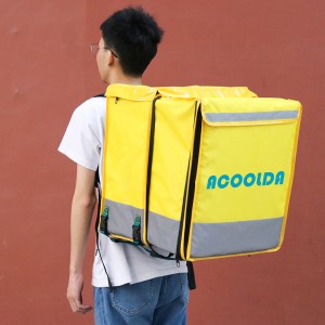 RPET Reusable material Thermal Bag Outdoor Wholesale Food Delivery Bag Cooler Bag ACD-B-025
