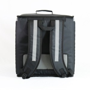 Black Color Nylon Hot Sale Insulated Backpack for Deliveries Rucksack ACD-B-020