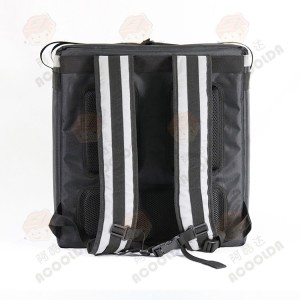 Customized Oxford Delivery Backpack Insulated Pizza Bag Catering Bag for Restaurant Uber Style ACD-B-017