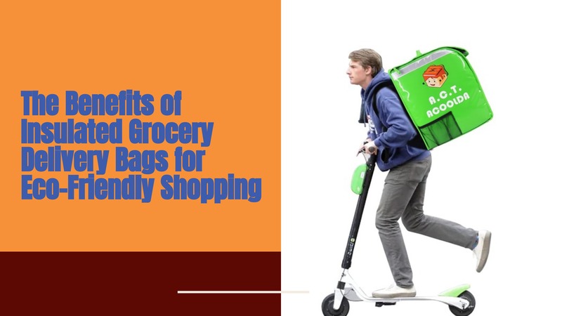 The Benefits of Insulated Grocery Delivery Bags for Eco-Friendly Shopping