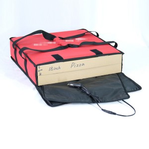 Customized 16inch Hot sale China High Quality Custom Pizza Thermo Bag 18inch *2 box ACD-P-001