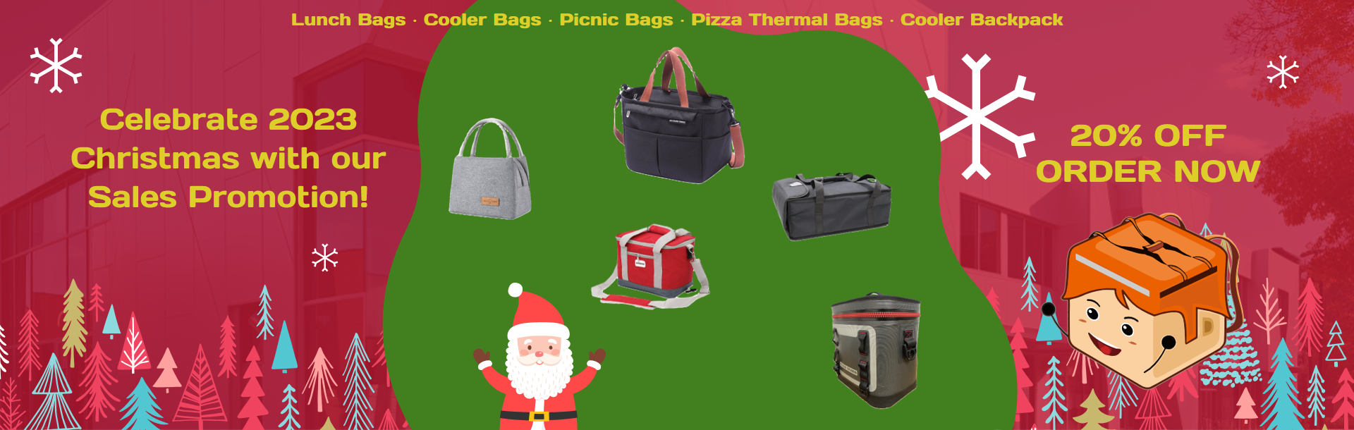 ACOOLDA’s Festive Celebrations: Unwrapping Joy with Insulated Delivery Bags