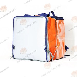 OEM China Ad Bag Delivery -
 Fancy Orange Talabat Bag Made in China , Food Delivery Bag Backpack – ACOOLDA BAGS