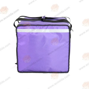 Well-designed Meals On Wheels Delivery Bags -
 1680D 62L Purple Color Food delivery Backpack Customized Logo – ACOOLDA BAGS