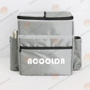 Hot sale Promotional Cooler Bags -
 Hot selling 600D polyester fresh food bags lunch cold backpack – ACOOLDA BAGS