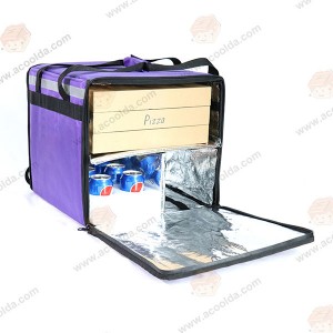 China Supplier Food Courier Bag -
 1680D 62L Purple Color Food delivery Backpack Customized Logo – ACOOLDA BAGS