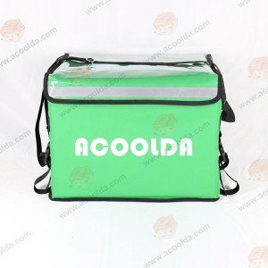 China wholesale Food Delivery Hand Bag -
 2020 Asia Grab insulated thermal pizza foods delivery cooler bag with UV lamp – ACOOLDA BAGS